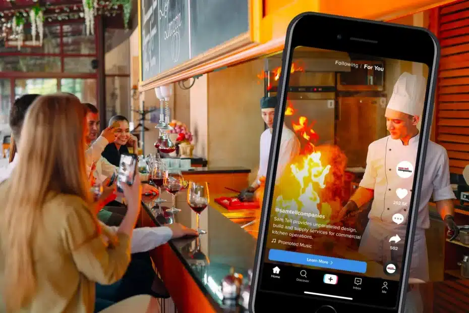 tu restaurante en TikTok