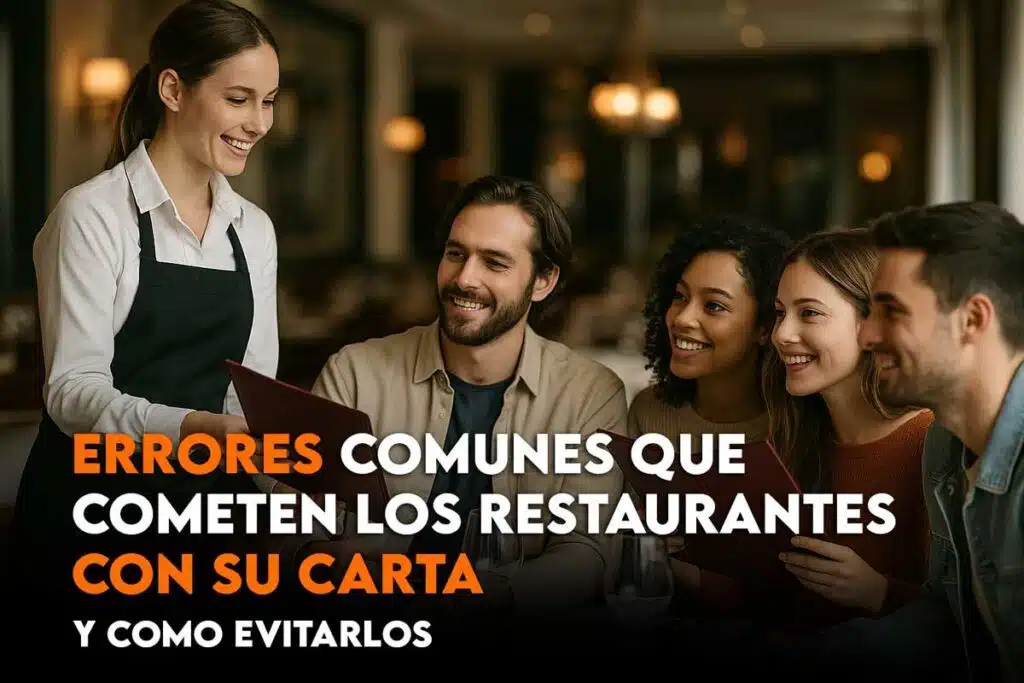 ❌ Errores comunes que cometen los restaurantes con su carta (y cómo evitarlos) 3 ❌ Errores comunes que cometen los restaurantes con su carta y como evitarlos