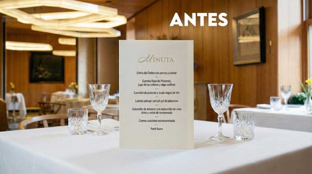 minuta de papel